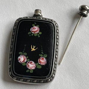 Antique  sterling miniature  perfume bottle